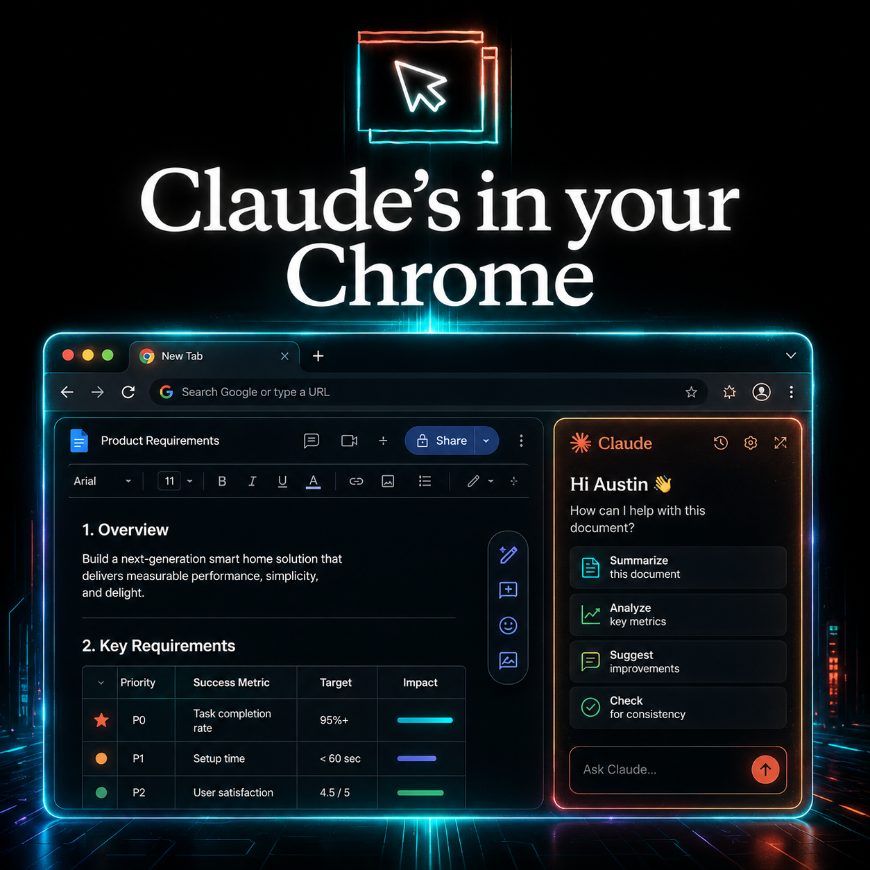 Claude Code Extension for Chrome